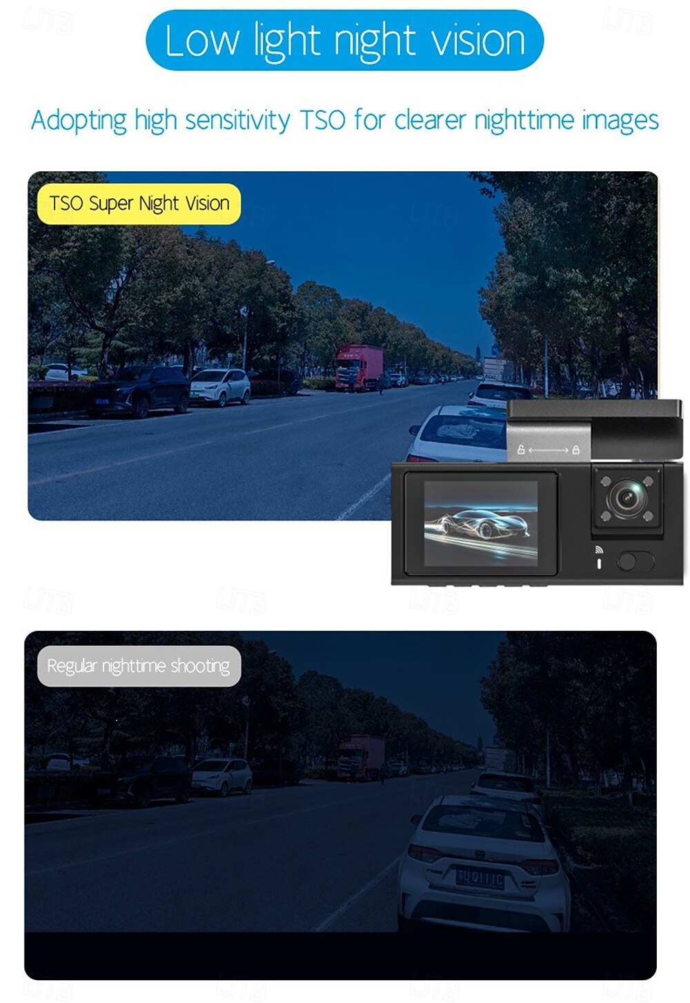1080p New Design / with Rear Camera Car DVR 170 Degree Wide Angle 2 inch IPS Dash Cam with motion detection / Loop recording / Waterproof Car Recorder 2026 - $95.99 –P6