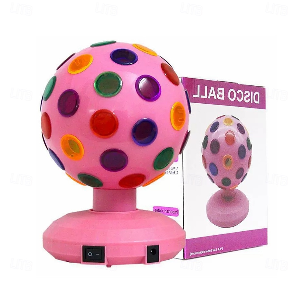 Projecteur LED rotatif à 360° pour scène disco, alimentation USB, idéal pour les DJ et les festivals. &veilleuse décorative pour chambre, 1 pièce de 2026 ? $52.99 –P6
