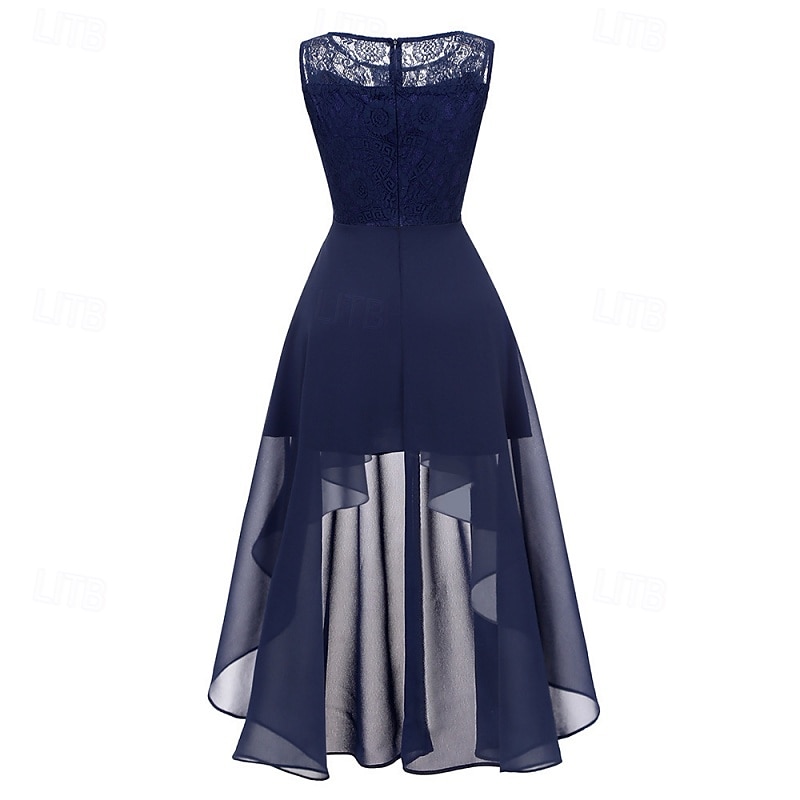 Dame Lang kjole Maxikjole Chiffonkjoler Blonde kjole Uformell kjole Elegant Mote Moderne utendørs Feriereise Ut på byen Normal عادي Ermeløs V-hals Blå Rosa Navyblå Sommer Vår 2026 - $37.99 –P16