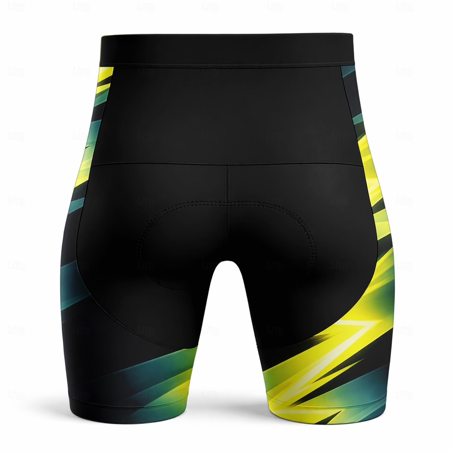 Homme Géométrique Shorts de route Shorts de vélo Shorts de cyclisme rembourrés Vélo Shorts Bas Coupe Slim Des sports Coussin 3D Séchage Rapide Évacuation de la transpiration Respirant Noir Bleu Roi de 2026 ? $27.99 –P4