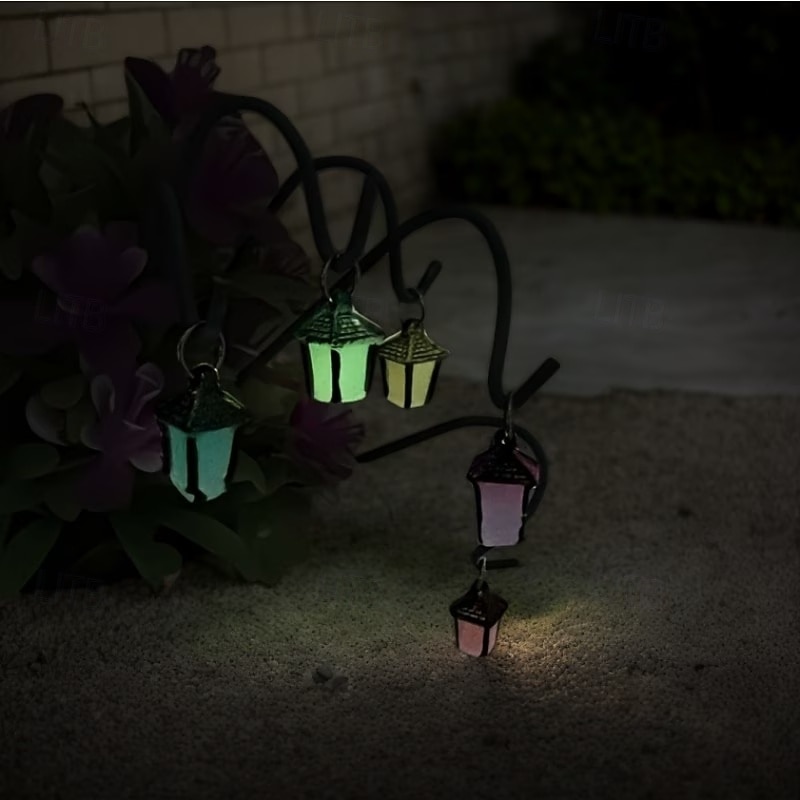 6 stuks miniatuur tuinstekers, lichtgevend in het donker, mini bonsai-ornamenten, kleine knutselwerkjes voor bijeenkomsten en feesten, mini sprookjestuinlandschappen, betoverende tuindecoratie 2026 - $13.99 –P5