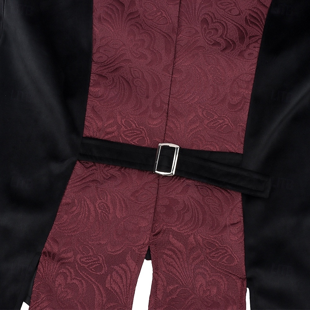 Gothic Medieval Renaissance Vest Vampire Gentleman Jacquard Fancy Dress Women's Steampunk Halloween Carnival Masquerade Renaissance Fair LARP Adults 2026 - $70.99 –P6