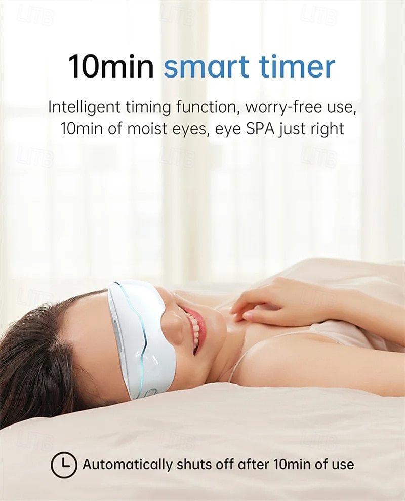 Portable Smart Steam Eye Mask for Dry Eyes, Heated Eye Mask with Warm Mist, Electric Eye Massager for Fatigue Relief, Dark Circles, Sleeping, Rechargeable Eye Spa for Women Men, Office & Home 2026 - $66.99 –P5