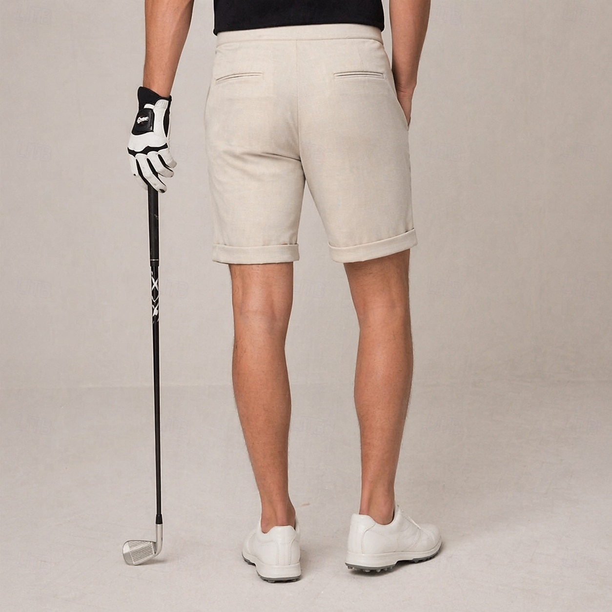 Miesten Shortsit Mekko Shortsit Työshortsit Golfshortsit Perus Tavallinen Solid Color Mukavuus Hengittävä Polven yläpuolella liiketoiminta Toimisto Iltajuhlat Muoti Katutyyli Laivaston sininen 2026 - $39.99 –P3