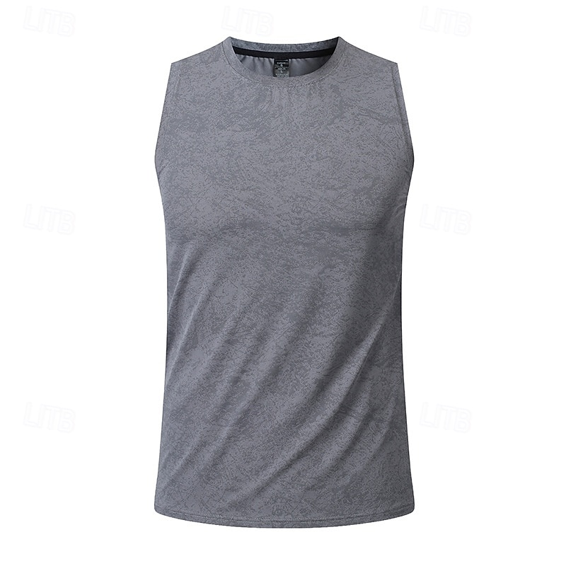 Homme Débardeur Gilet Sous-Vêtements T-shirt sans manches Sans manches Col ras du cou Été Printemps Uni Mode Léger Classique Séchage Rapide Salle de sport Rue Sports Bleu Blanche bleu marine T-shirt de 2026 ? $20.99 –P10
