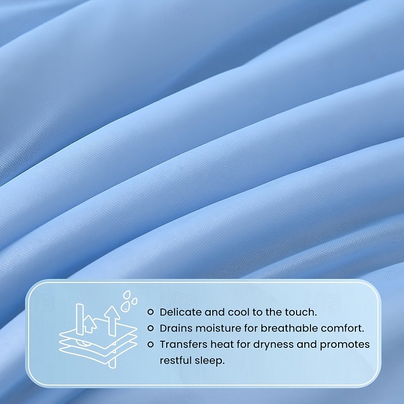 Trapunta rinfrescante estiva, coperta leggera e traspirante, morbida coperta in seta ghiaccio per camera da letto, biancheria da letto per la casa del 2026 a $25.99 –P4