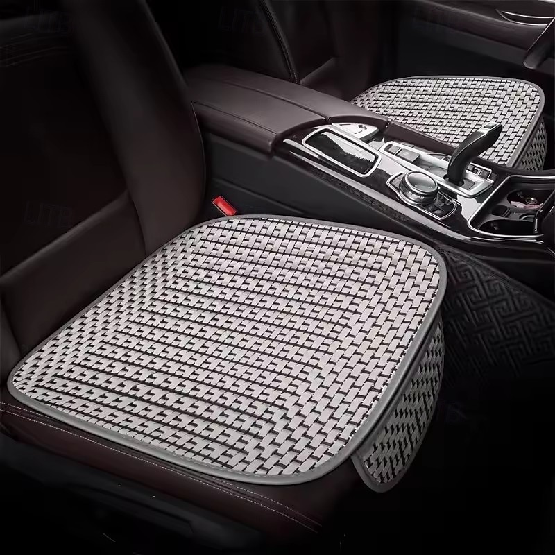 Summer Cooling Car Seat Cushion, Breathable Woven Seat Pad for Hot Weather, Universal Anti-Slip Seat Protector for Most Car SUV Truck Sedan, Comfortable Interior Accessories 2026 - $13.99 –P1