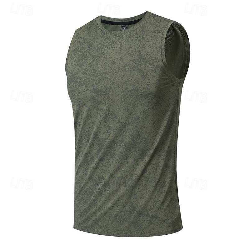 Homme Débardeur Gilet Sous-Vêtements T-shirt sans manches Sans manches Col ras du cou Été Printemps Uni Mode Léger Classique Séchage Rapide Salle de sport Rue Sports Bleu Blanche bleu marine T-shirt de 2026 ? $20.99 –P17
