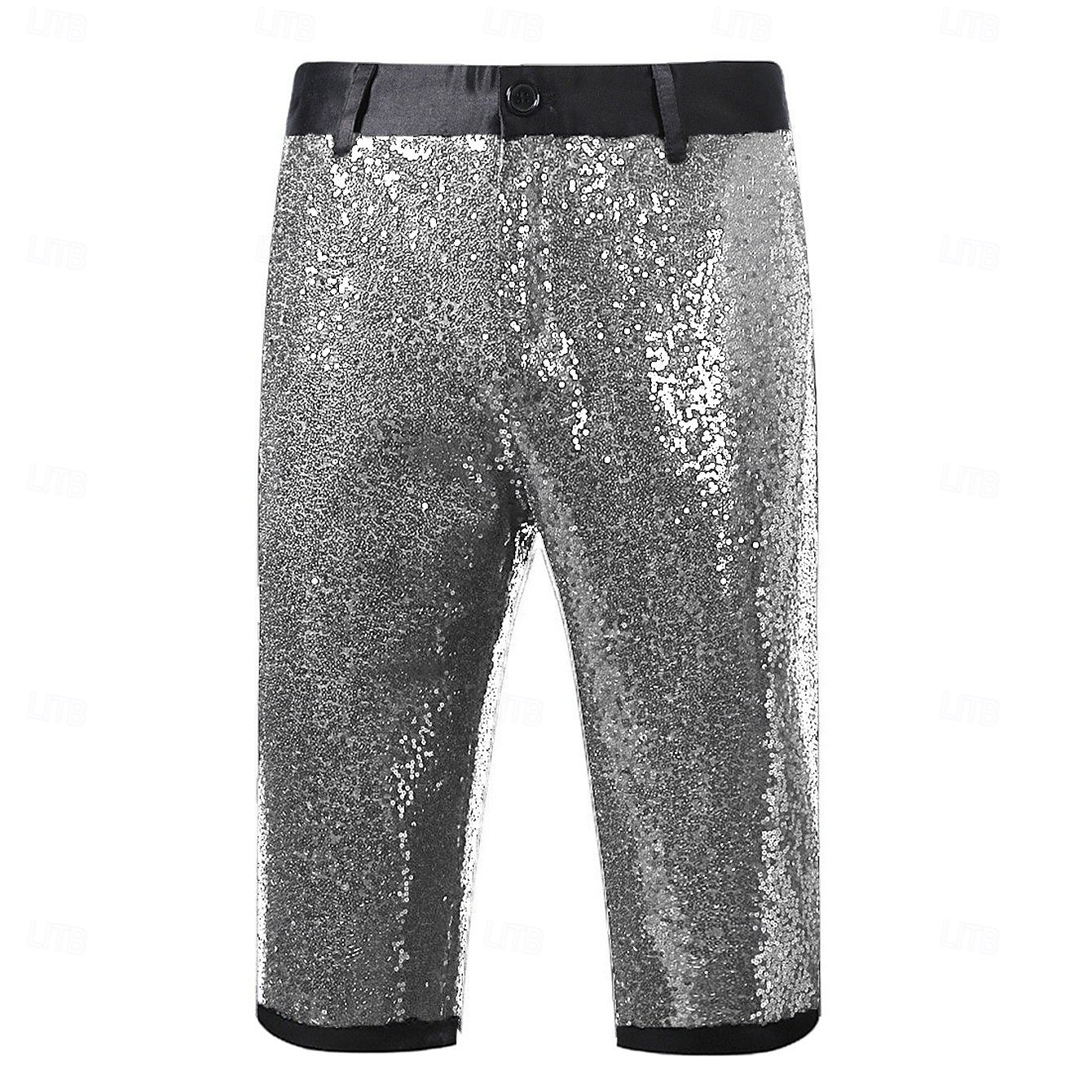 Retro Vintage Disco 1980s Shorts Disco Sequins Fancy Dress Men's Halloween Carnival Performance Bar Adults' Shorts Summer 2026 - $37.99 –P11