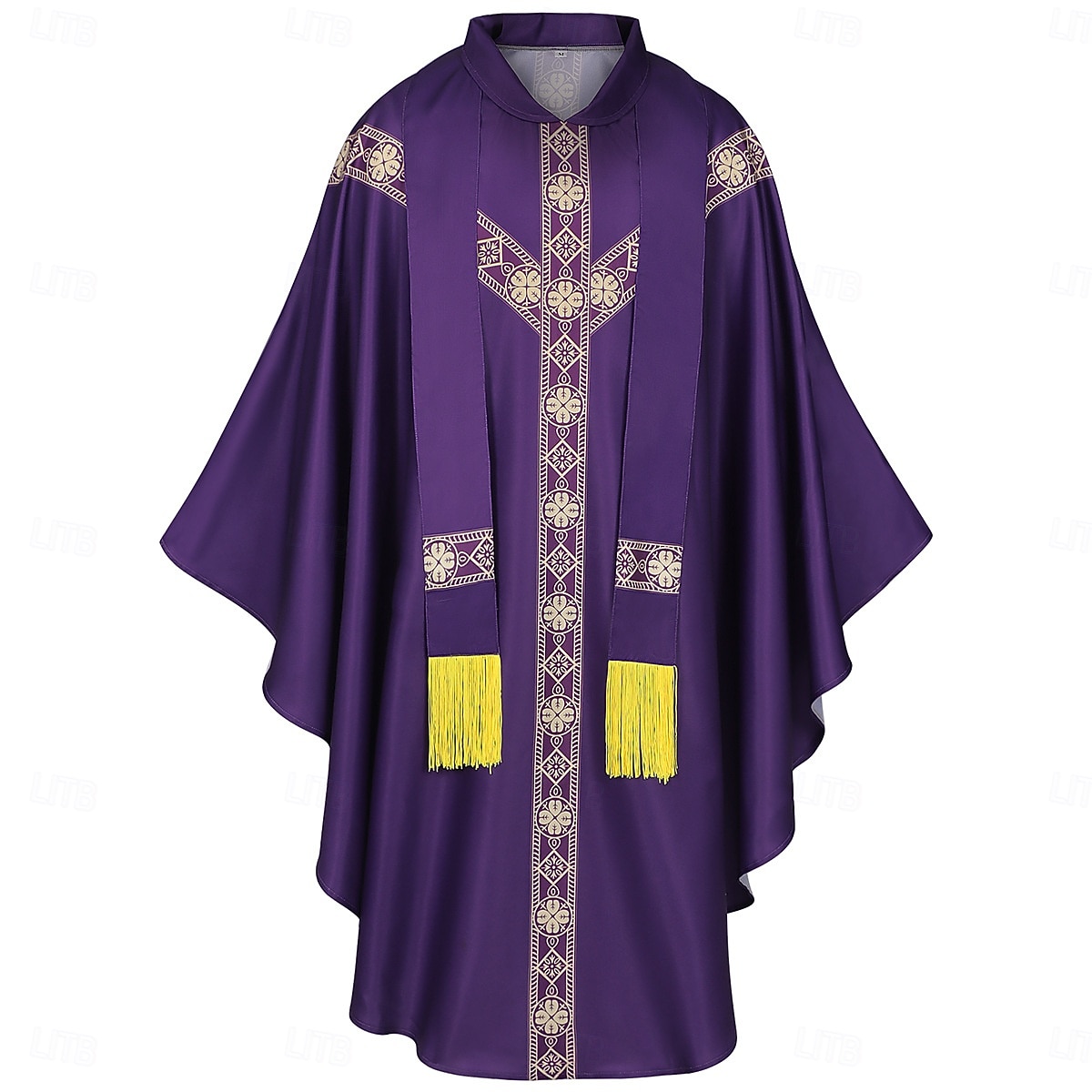 Medeltida kostymer Renässans Kappa Präst Maskeradkläder Unisex Religiöst Halloween Karnival Renässansmässan LARP Vuxna Kappa 2026 - $59.99 –P1