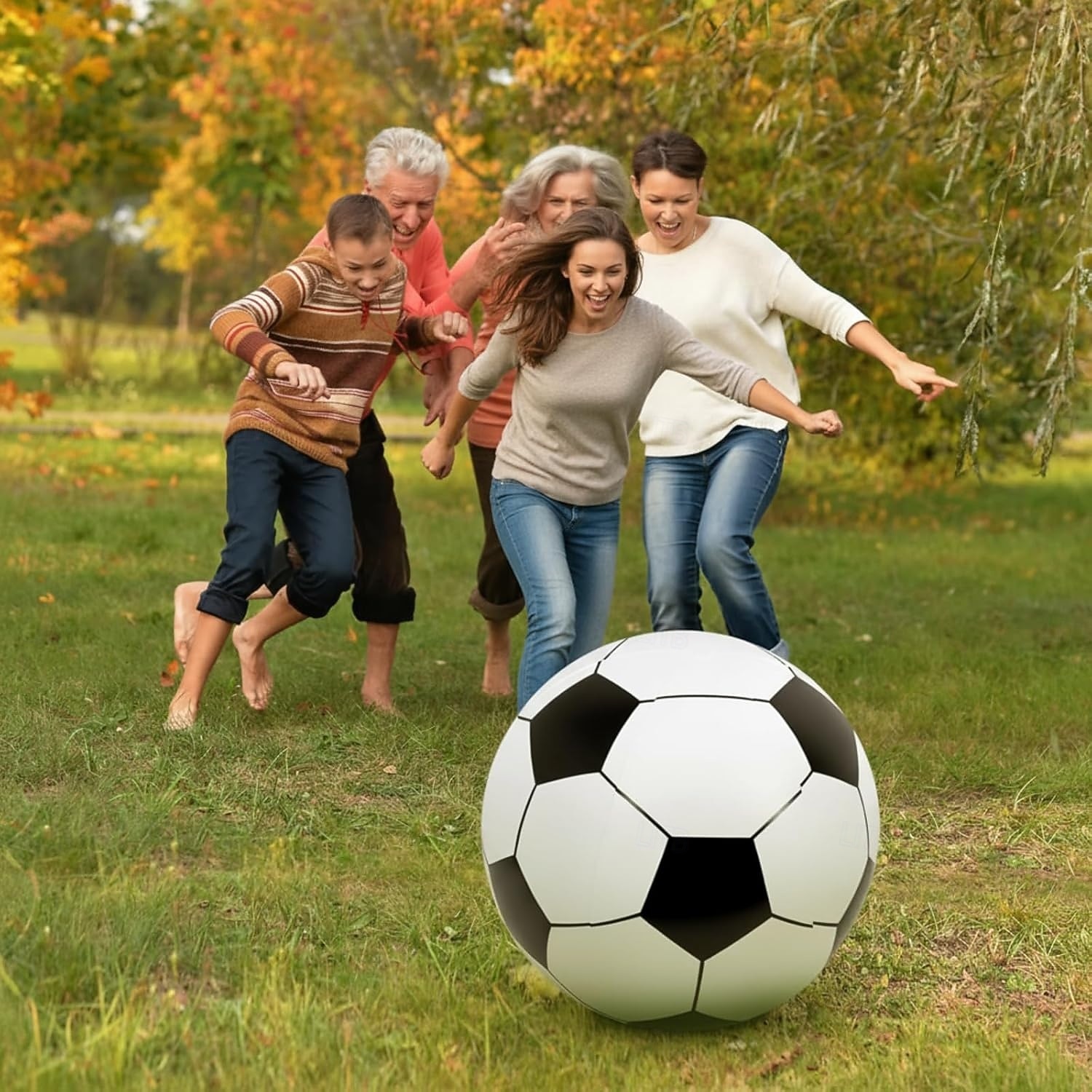 2 palloni da calcio gonfiabili da spiaggia da 27,6 pollici, ideali per decorazioni, feste, eventi sportivi all'aperto e per la piscina. del 2026 a $39.99 –P5