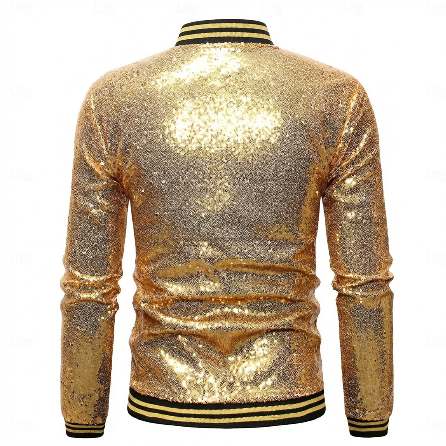 Disco Anni '80 Metallico Lucido Cappotto Mascherata Disco Paillettes Costume Per uomo Mascherata Festa / Sera Parata dell'Orgoglio Mese dell'orgoglio Adulti Cappotto del 2026 a $21.99 –P4