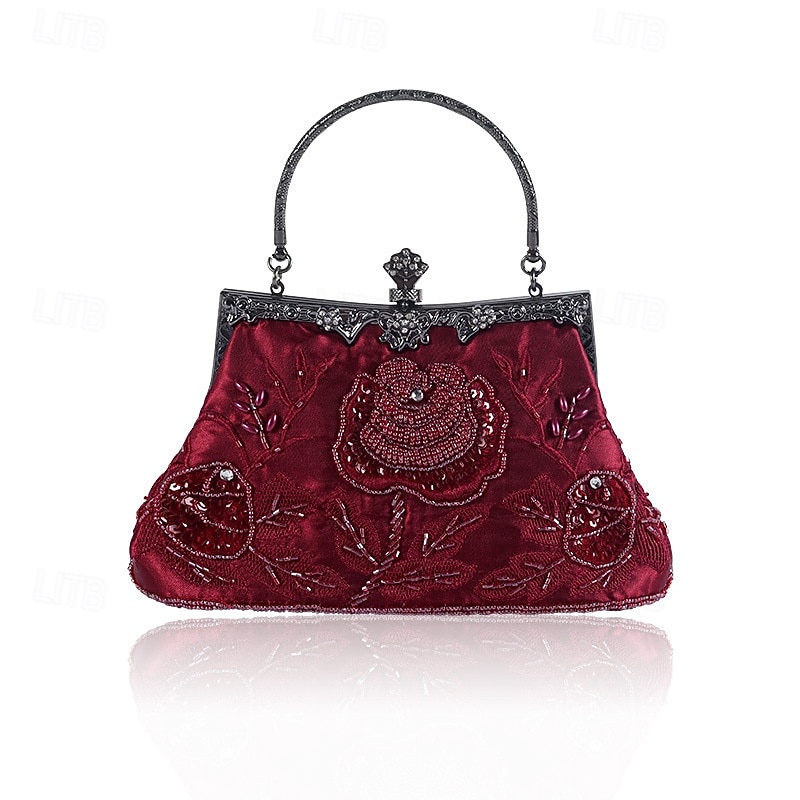 Roaring jaren '20 Jaren 1920 Avondtasje Portemonnees The Great Gatsby Flapper Girl kralen Kostuum Dames Halloween Carnaval Maskerade Cocktailparty Retro themafeest Volwassenen Tas 2026 - $33.99 –P7