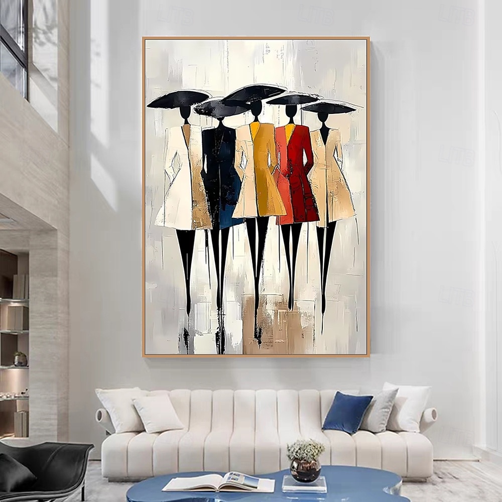 Mintura Handmade Figure Oil Paintings On Canvas Wall Art Decoration Modern Abstract Pictures For Home Hotel Decor Rolled Frameless Unstretched Painting 2026 - $69.99 –P5