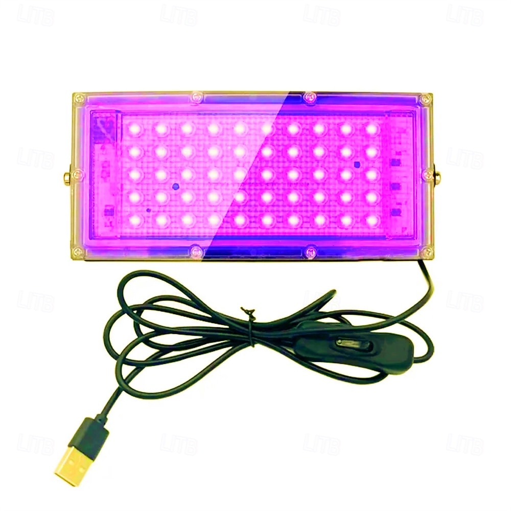 Lampe de croissance végétale USB 5V, lampe phyto, projecteur LED à spectre complet pour la culture hydroponique en serre, phytolampy de 2026 ? $13.99 –P1