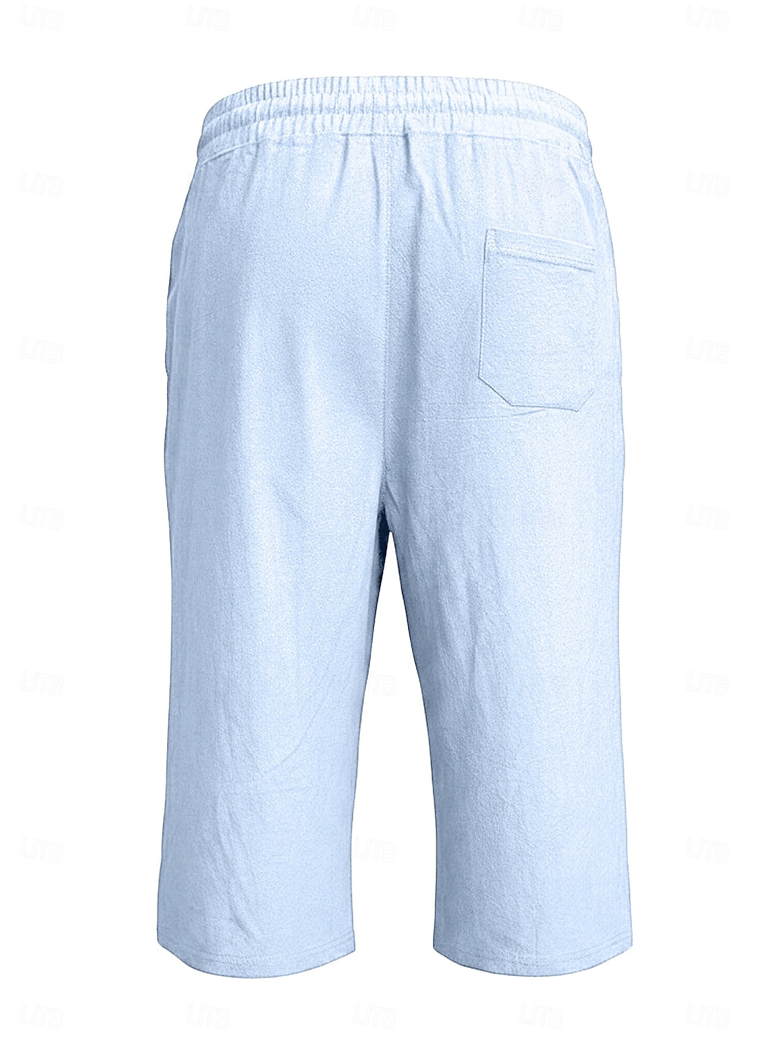 Bărbați Pantaloni scurți din in Pantaloni scurți de vară Pantaloni scurți de plajă Cordon Buzunar Talie elastică Culoare solida Confort Respirabil Lungime gambă Casual Zilnic Plajă Vacanță Modă Negru 2026 - $21.99 –P5