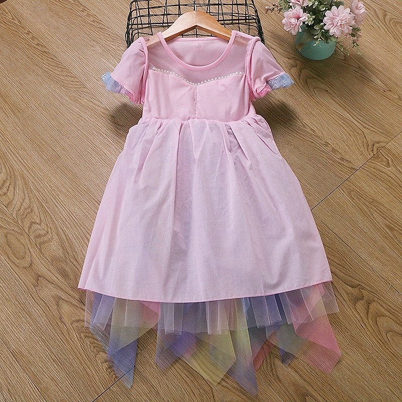 Princess Dress Cosplay Costume Outfits Movie Fashion Cute Tutus for Girls' Kid's Masquerade Daily Holiday Comic Con 2026 - $34.99 –P11