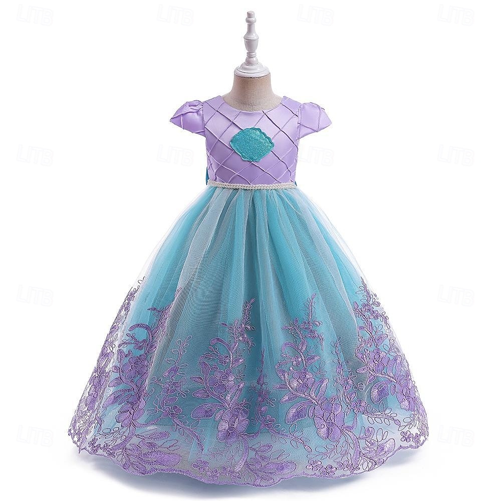 Princess Dress Cosplay Costume Outfits Movie Fashion Cute for Girls' Kid's Masquerade Daily Ceremony Comic Con 2026 - $37.99 –P5
