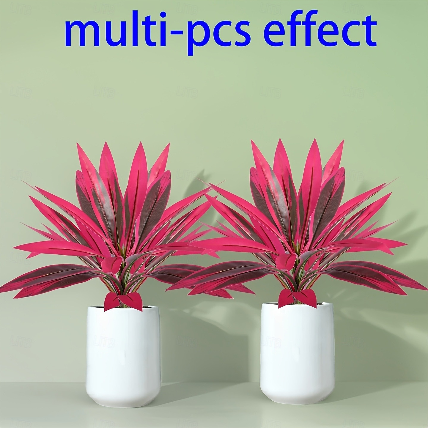 6 Pcs Artificial Tropical Plant 17 Leaves Faux Bamboo Dracaena for Indoor & Outdoor Decor, DIY Floral Arrangements, Plant Walls, Garden, Patio & Greenery Accents 2026 - $35.99 –P8
