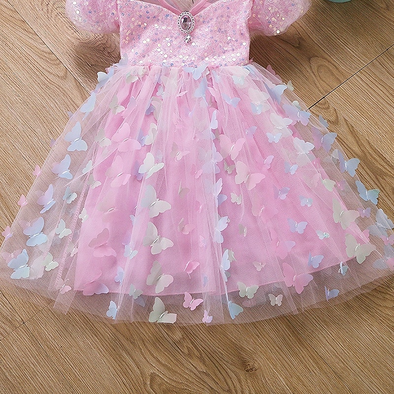 Princesa Animal Vestidos Traje Cosplay Roupa Filme Estilo bonito Tutus Led acende for Para Meninas Crianças Baile de Máscaras Diário Festa Comic Con de 2026 por $34.06 –P19