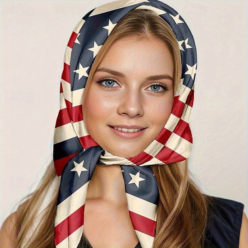 USA:s 250-årsjubileum, USA Kanada, världsfotbollsflagga, tryckt bandana för män och kvinnor, fyrkantig huvudduk, pannband, huvudband, utomhustillbehör för jublande fans 2026 - $13.49 –P11