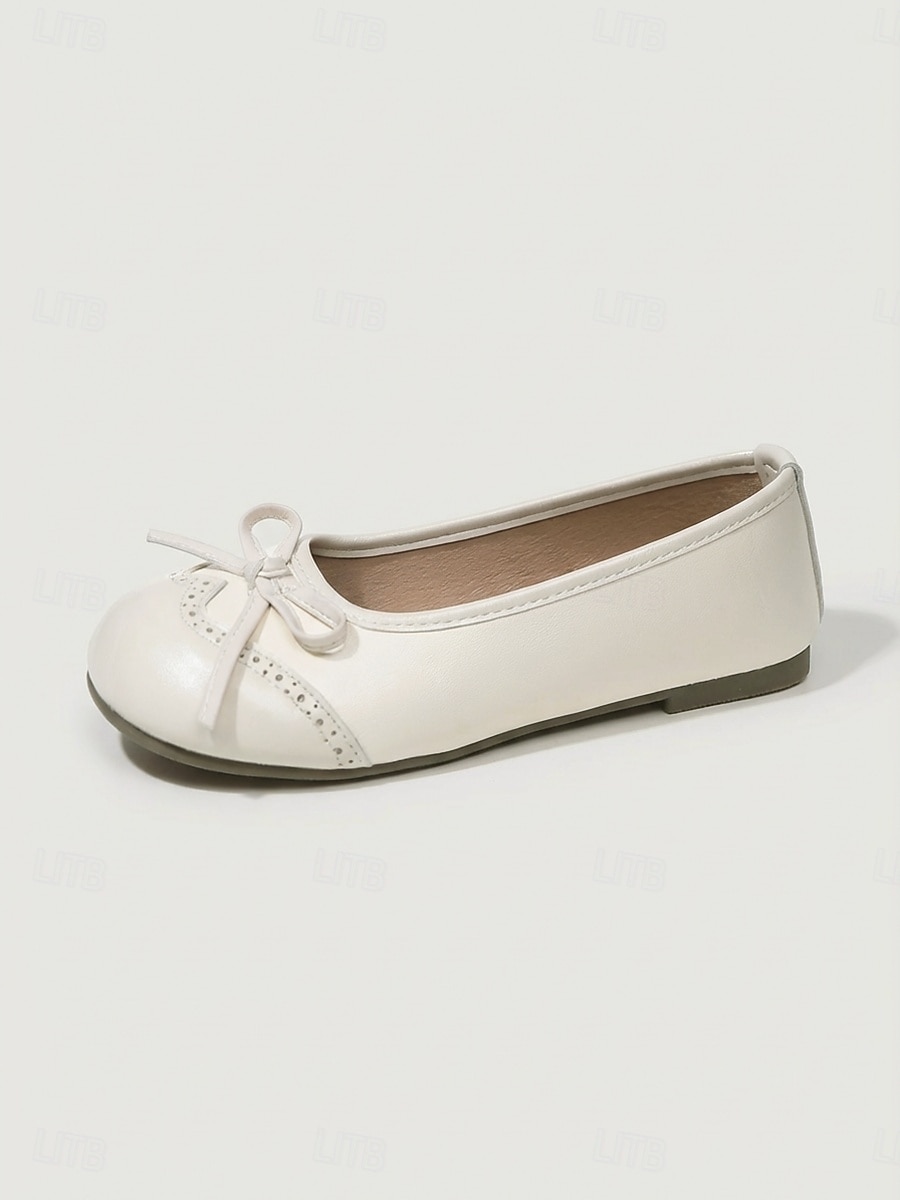 Women's Brown Wide-fit Bow Ballet Flats – Comfortable Soft Round-Toe Slip-On Shoes, Casual Faux Leather Non-Slip Flats for Cruise, Vacation & Everyday Wear 2026 - $24.99 –P4