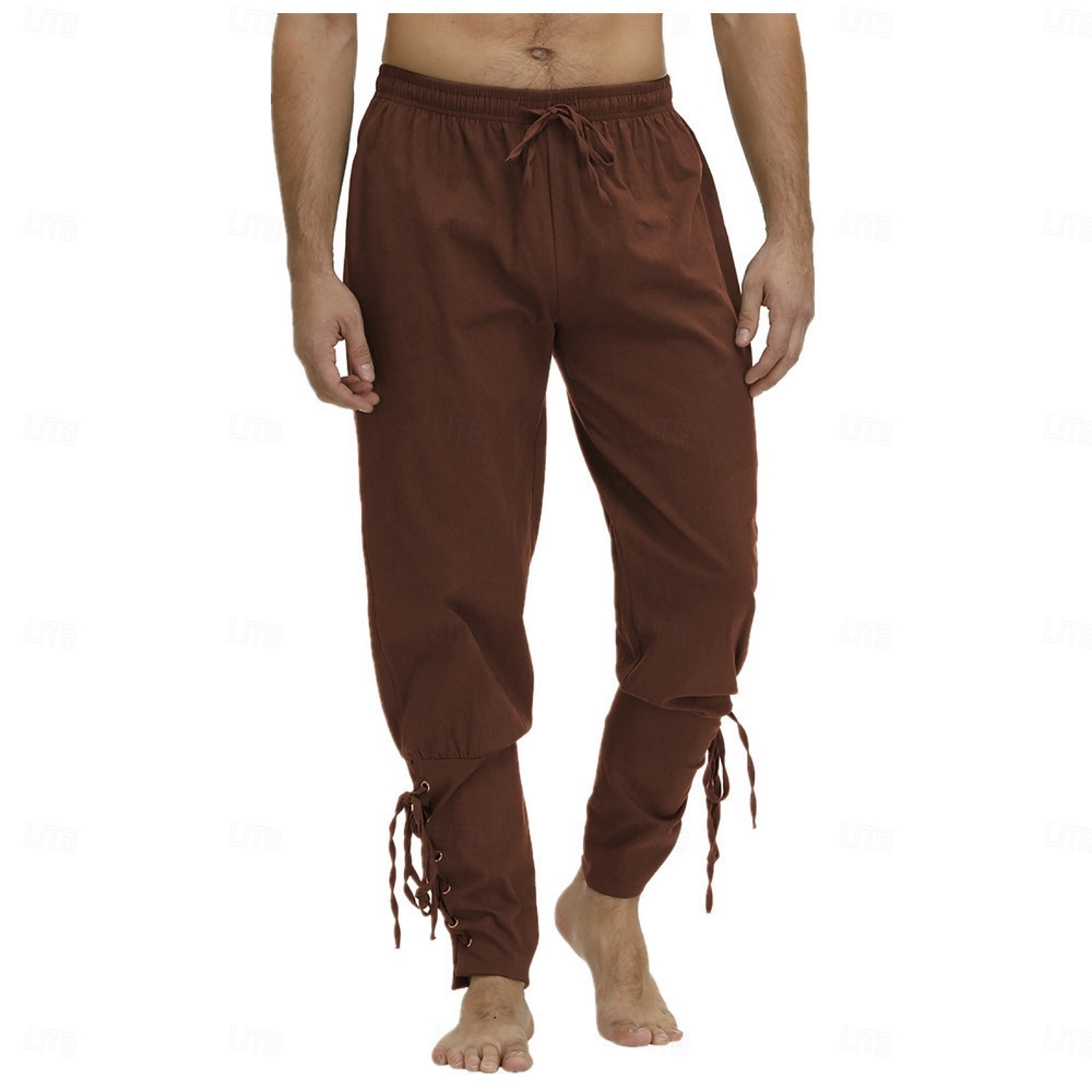 Set Middeleeuws Renaissance Outfits Fancy kostuum Krijger Vikingen Kostuum Voor heren Viking Halloween Carnaval Prestatie LARP Ren Faire Volwassenen Zomer Lente 2026 - $62.14 –P8