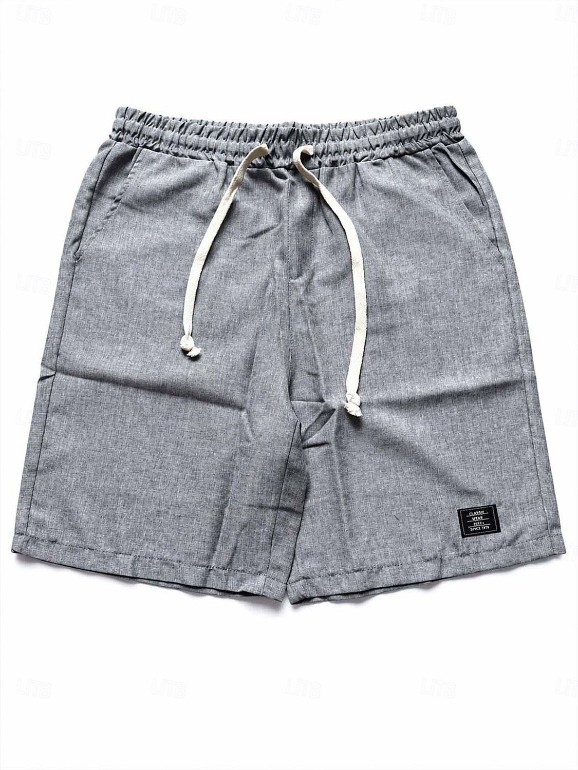Bărbați Pantaloni Scurți Pantaloni scurți de vară Pantaloni scurți de plajă Pantaloni scurți casual Cordon Talie elastică Simplu Culoare solidă Confort Ușor Lungimea genunchiului Zilnic În aer liber 2026 - $22.99 –P2