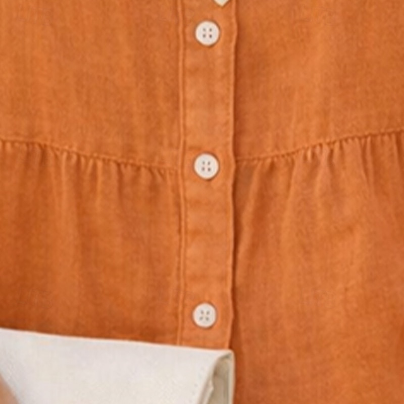 Damskie Koszula Codzienna koszula Zapinana na guziki koszula Sztuczna bawełna len Guziki Jednokolorowe Równina Urlop Moda Codzienny Kołnierzyk Piotruś Pan Zwykłe topy Streetwear Plaża Święto Czarny 2026 - $22.99 –P3