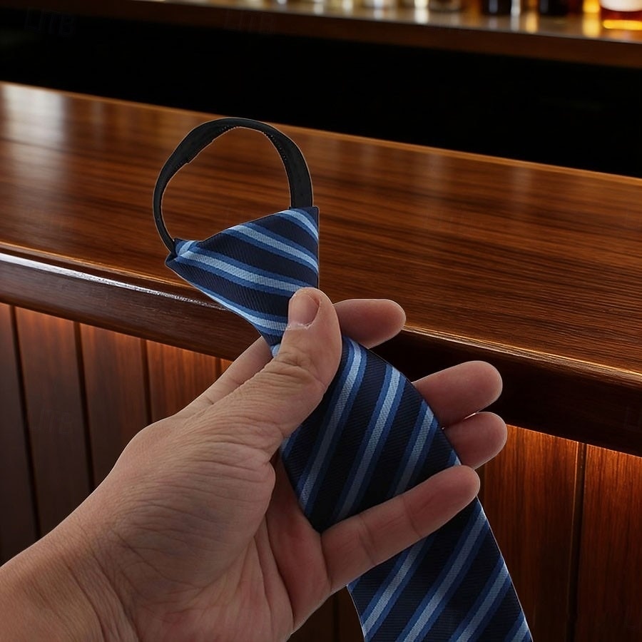 Herren Krawatten Mode Geschäftlich Klassisch Klassisch Gestreift Geschäft Abendgesellschaft Formell 2026 - $6.49 –P5