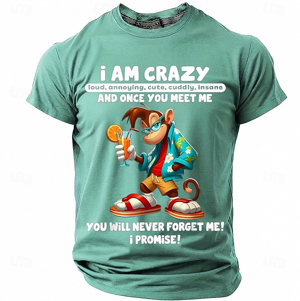 Męskie Śmieszne Podkoszulek Krótki rękaw Podkoszulek Druk 3D Półgolf Koszula Moda Designerskie Prosty Codzienny Impreza Ulica Czerwony Lato Wiosna Odzież S M L XL XXL XXXL 2026 - $18.99 –P14
