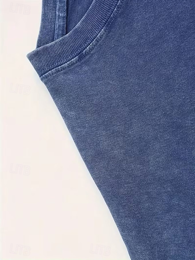 Damen Henley Hemd Vintage Mode Stilvoll Ärmellos Kurzarm Normale Oberteile Lässig Strand Blau Purpur Orange Rosa Grau Sommer Frühling 2026 - $28.99 –P4