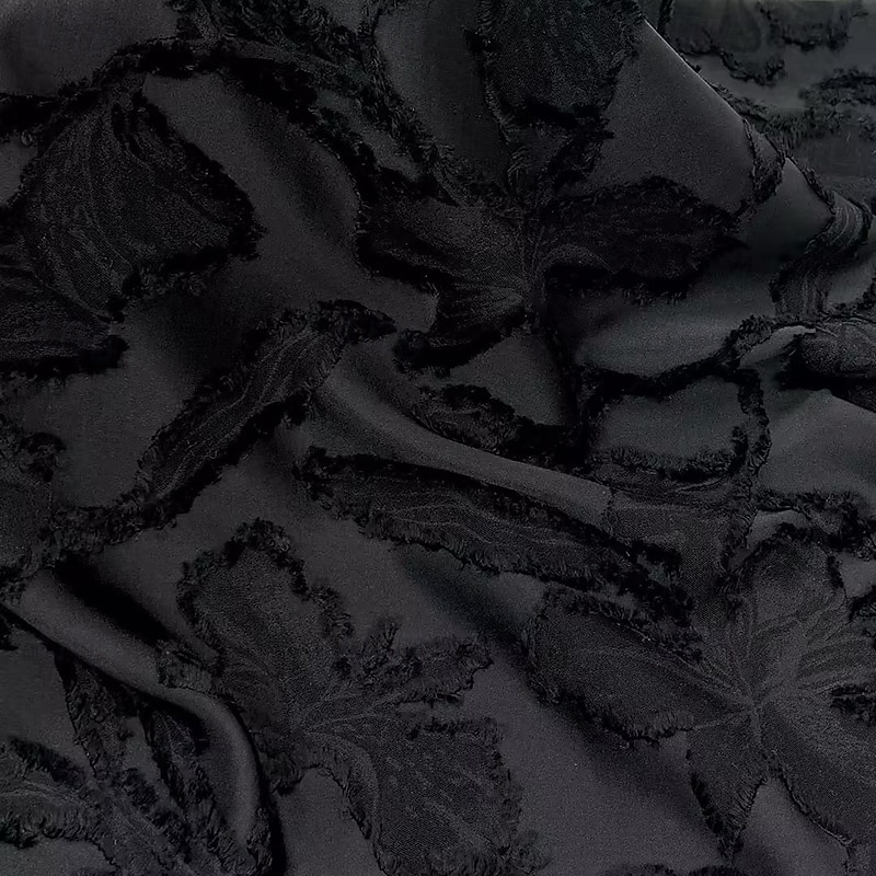Linia -A Lungime Podea Rochie florala Rochii de seara Elegant Epocă Floral Manșon scurt În V Petrecere în grădină Nuntă Buzunar Satin Jaquard cu Franjuri Rochie cu fanta 2026 - $205.89 –P2