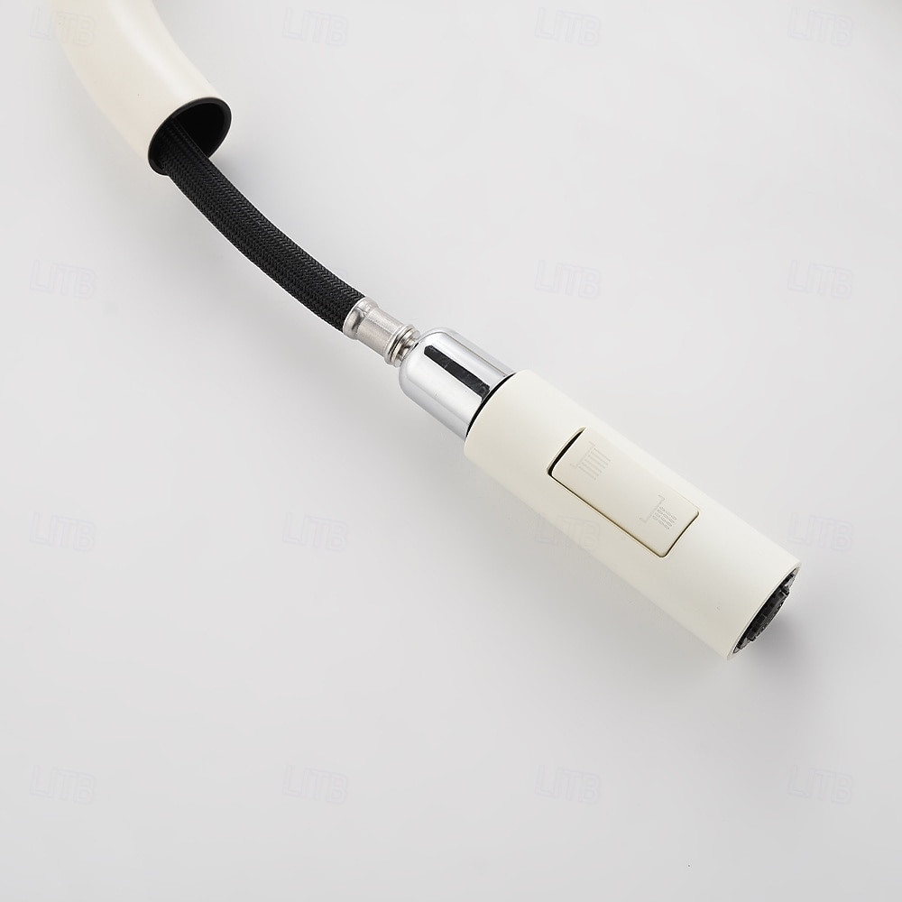 Кухонный смеситель с выдвижным распылителем, однорычажный смеситель с высоким изливом для мойки, прочная латунная конструкция, двухфункциональная распылительная головка, простая установка. 2026 - $216.99 –P39