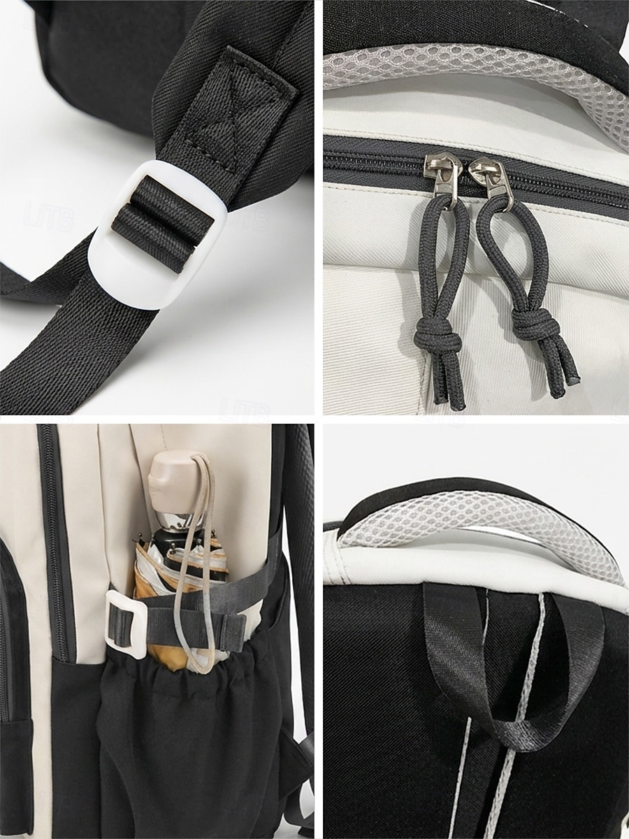 Women's Polyester Backpack, Cat Print Design, Luggage Strap Compatible, Large Capacity, Adjustable Shoulder Straps, Multiple Colors, Ideal for Back-to-School, Travel, Outdoor, Daily Casual Wear 2026 - $29.99 –P8