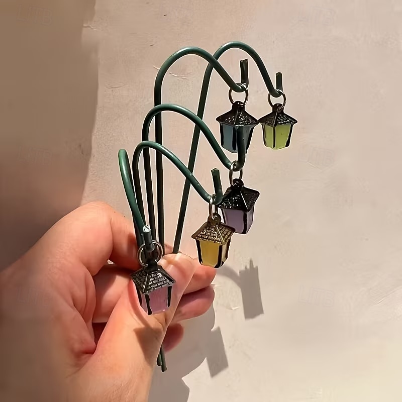 6 stuks miniatuur tuinstekers, lichtgevend in het donker, mini bonsai-ornamenten, kleine knutselwerkjes voor bijeenkomsten en feesten, mini sprookjestuinlandschappen, betoverende tuindecoratie 2026 - $13.99 –P8
