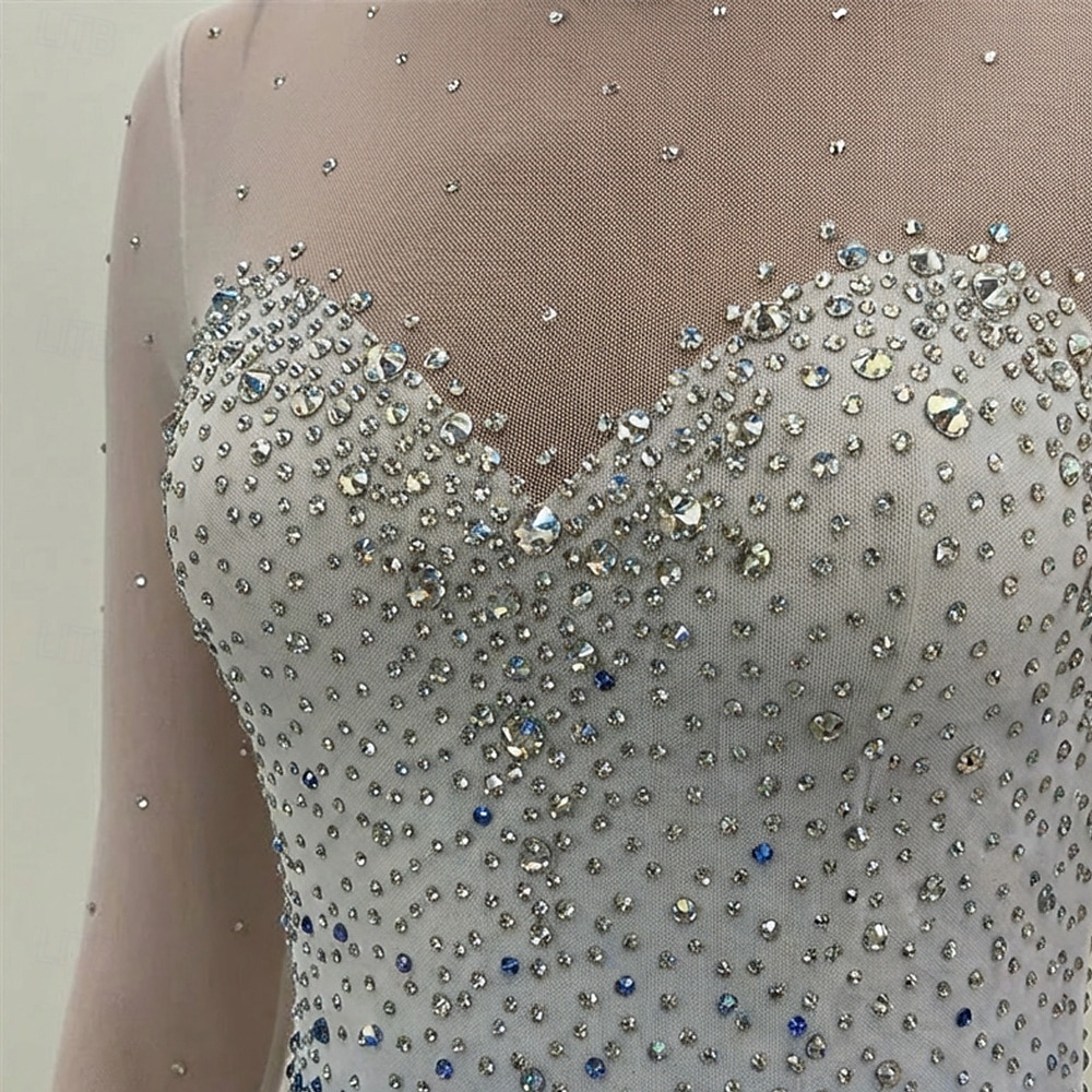 Taitoluistelupuku Naisten Tyttöjen Luistimet Hameet Kulta Tilkkutäkki Avoin selkä Silmukka Erittäin elastinen Kouluts Kilpailu Luisteluasu Klassinen Kristalli / Strassi Pitkähihainen Luistelu 2026 - $262.79 –P5