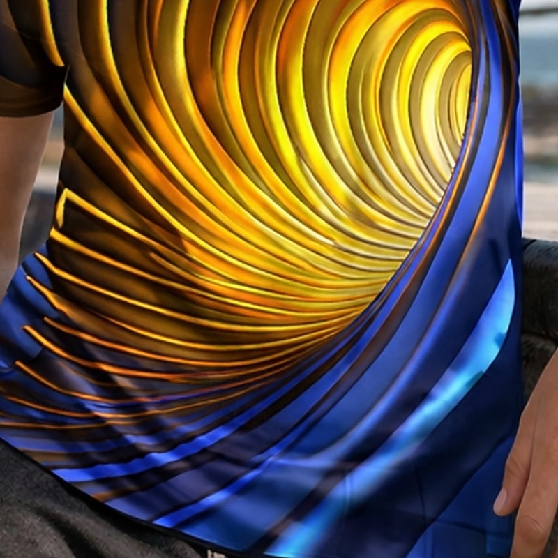 Băieți 3D Grafic Geometric Tricou Manșon scurt Tipărire 3D Vară Primăvară Sport Modă Șic Stradă Copii 4-12 ani Stil Nautic Casual Zilnic În aer liber Fit regulat 2026 - $14.49 –P4