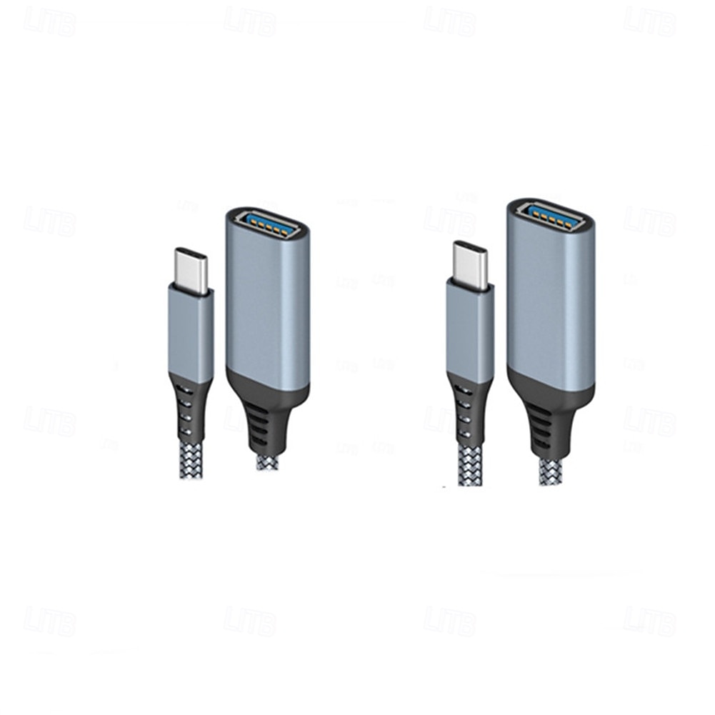 2 Pack USB C to USB 3.0 Adapter OTG Cable, 5Gbps Super Speed Type-C Male to USB-A Female Braided Converter Compatible with MacBook Pro, iPad Pro, Samsung Galaxy S26 S25 Pro Max, Flash Drive, Keyboard 2026 - $16.99 –P11