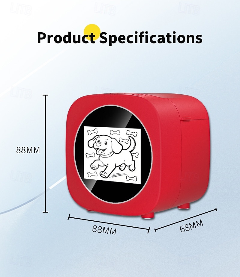 2026年 AIスマートプリンター、6つのモードを備えた音声画像生成機能 &グローバル音声認識、24言語対応、子供向けポータブルミニAIアートクリエイター &大人向け、ホームオフィス向けのクリエイティブなテクノロジーギフト  コレクション – $46.99 –P10