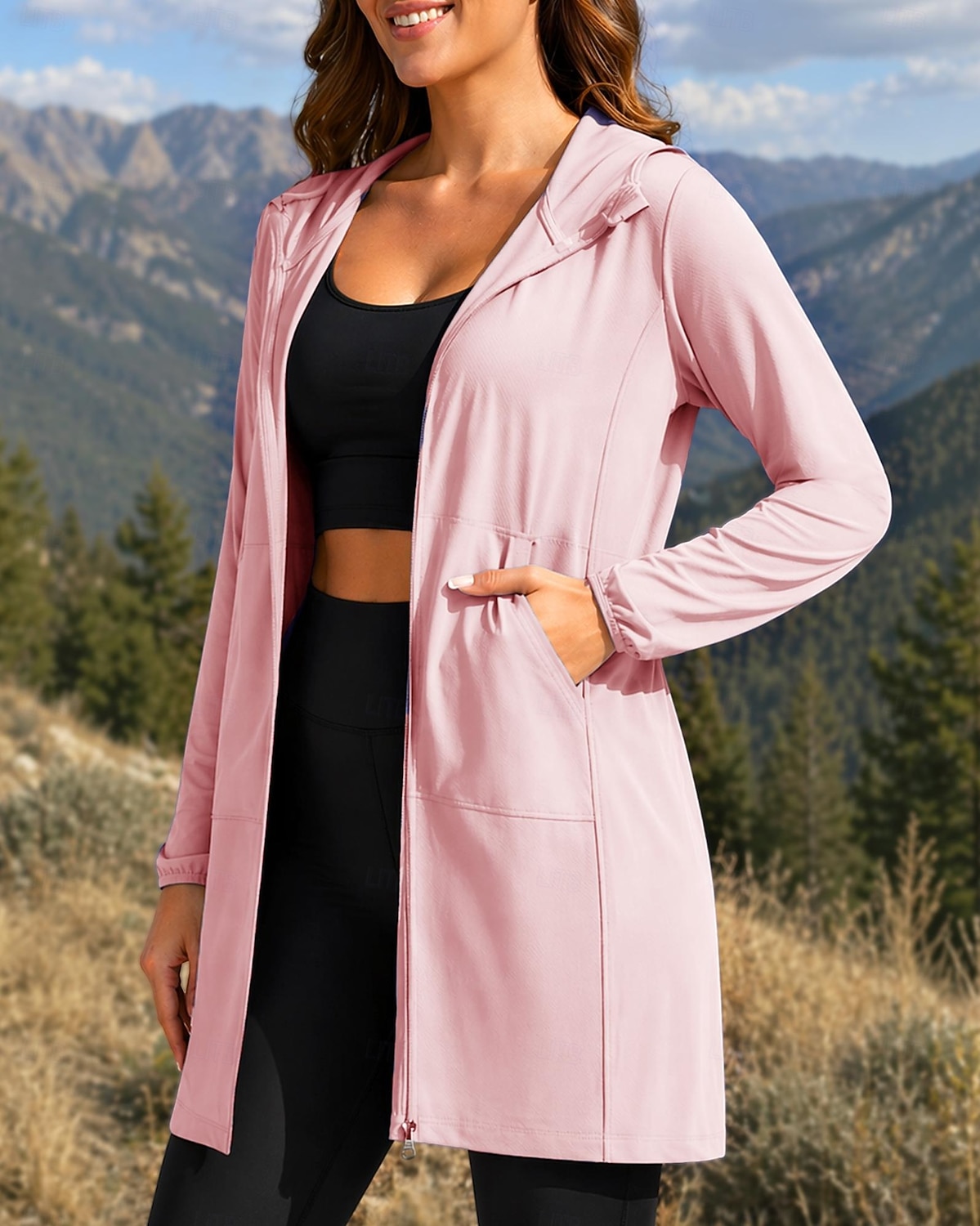 Mulheres Jaqueta Corta-Vento Jaqueta Softshell Jaqueta de Trilha Ao ar livre Proteção Solar Secagem Rápida Leve Respirável Roupas de caminhada Roupas de caminhada Verão Primavera Jaqueta Alpinismo de 2026 por $28.99 –P6