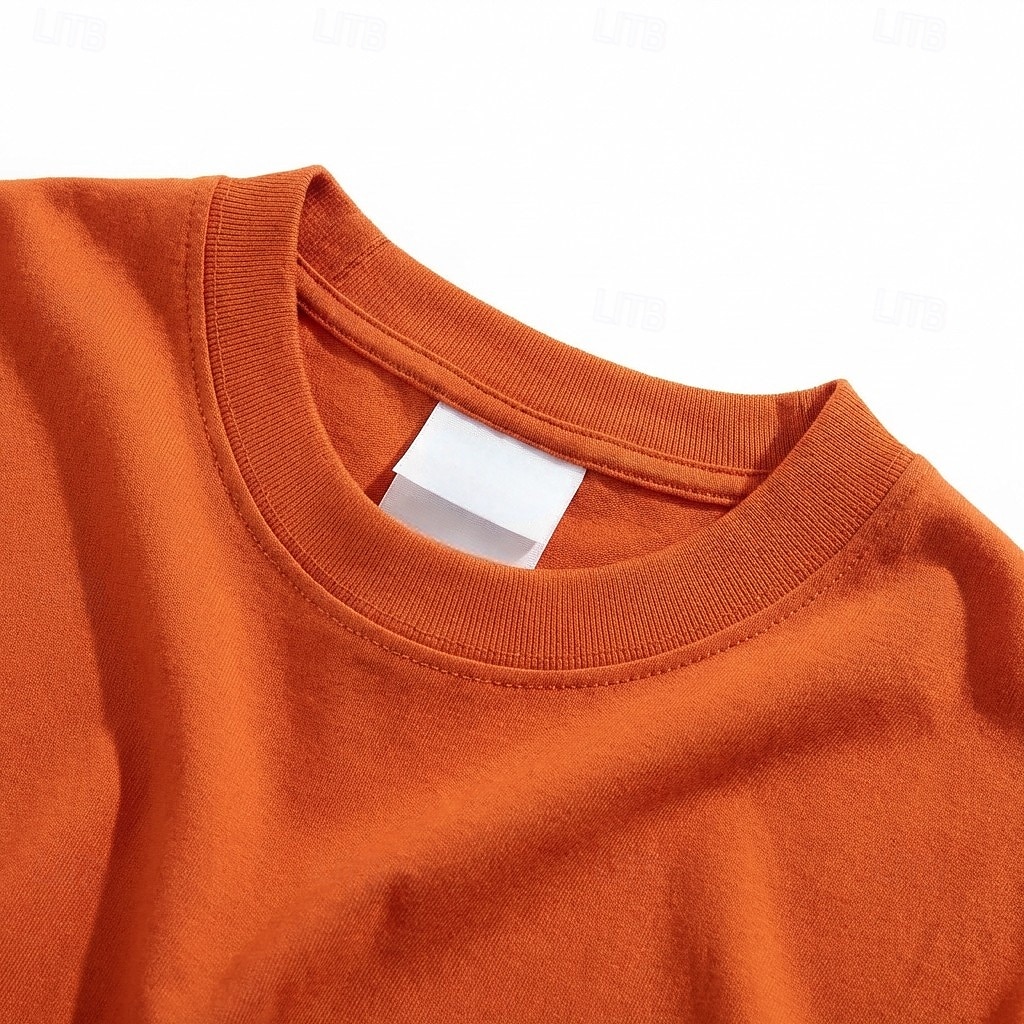 T-shirt surdimensionné en 100 % coton pour femme tee-shirt haut couleur unie élégant basique décontracté manches courtes col rond hauts réguliers sports quotidiens sortie noir blanc rose vin bleu de 2026 ? $19.99 –P9