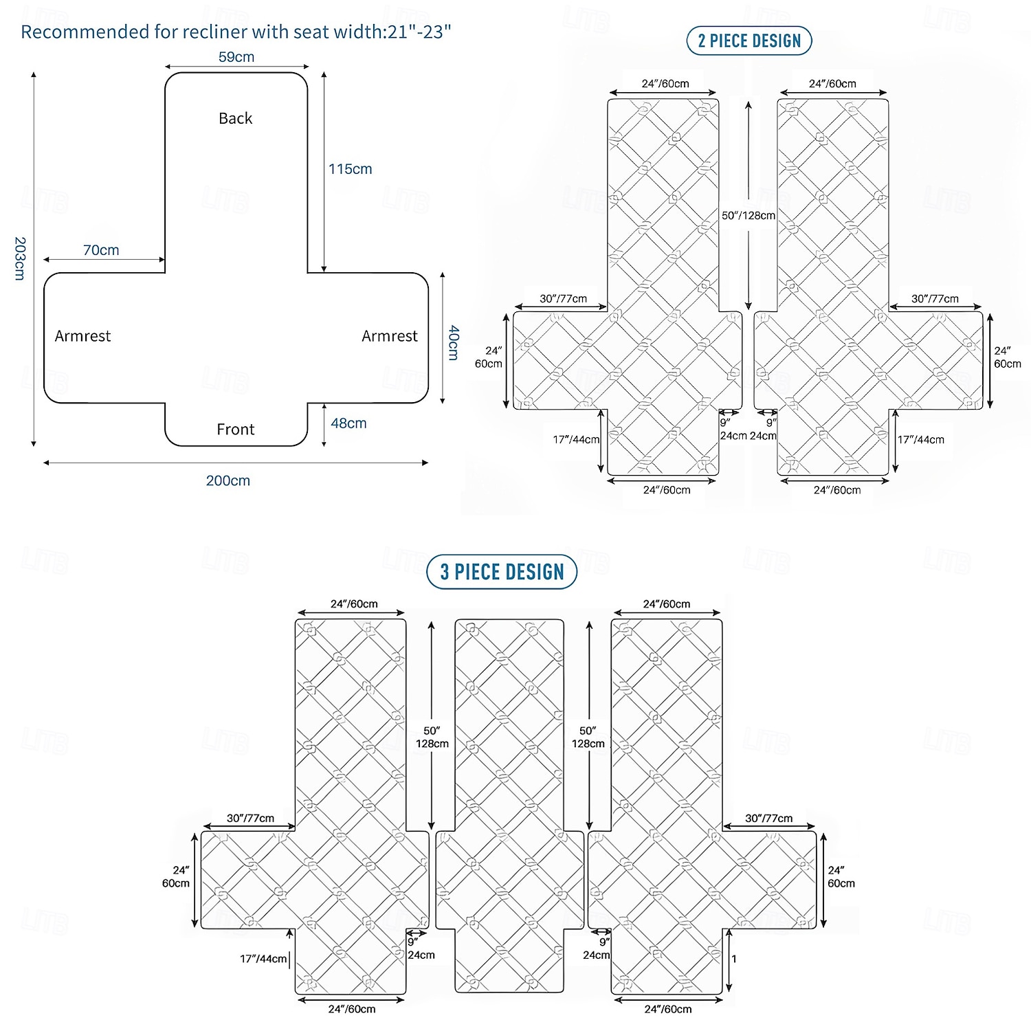 Vanntett sofatrekk for kjæledyr, lenestoltrekk til kjæledyr, sklisikkert sofatrekk, slitesterkt, vaskbart møbeltrekk for hunder og katter, alle årstider 2026 - $37.99 –P1