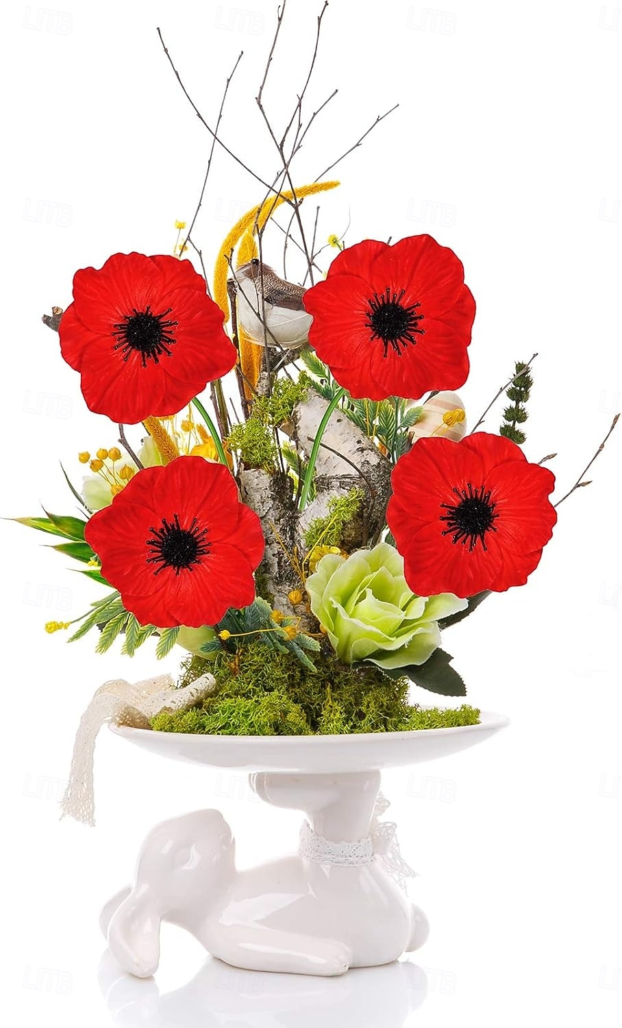 12 Bundles Artificial Poppy Flowers Remembrance Red Poppies for Memorial Day, Patriotic Veteran Tribute Decoration, Fallen Soldier Commemorative Floral Bouquet, Home & Garden Display 2026 - $21.99 –P3