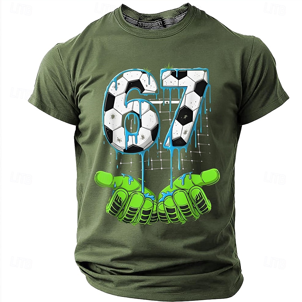 Herre Morsom Slang T skjorte Kortermet T skjorte 3D-utskrift Crew-hals Skjorte Mote Daglig Daglig Gate Rød Sommer Vår Klær S M L XL XXL XXXL 2026 - $19.99 –P8