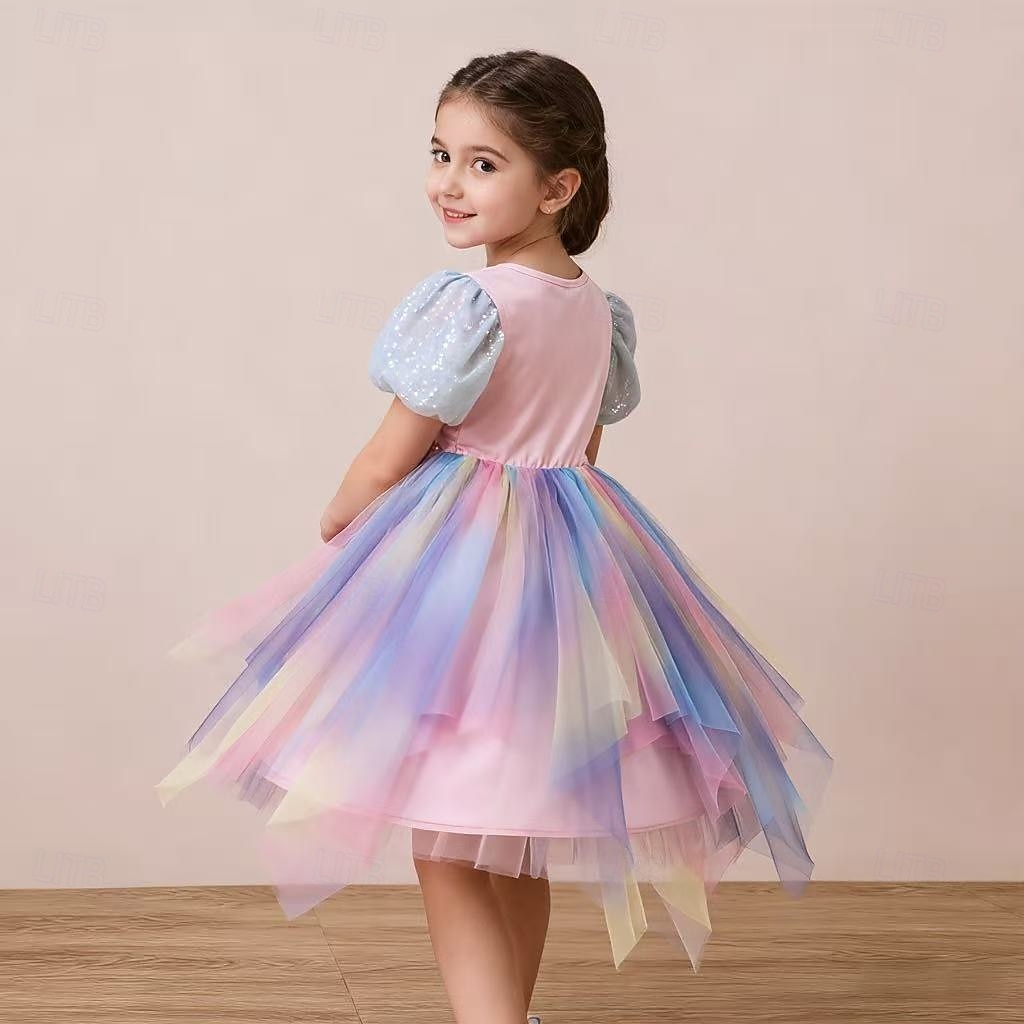 Princess Dress Cosplay Costume Outfits Movie Fashion Cute Tutus for Girls' Kid's Masquerade Daily Holiday Comic Con 2026 - $34.99 –P3