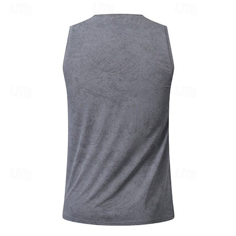 Homme Débardeur Gilet Sous-Vêtements T-shirt sans manches Sans manches Col ras du cou Été Printemps Uni Mode Léger Classique Séchage Rapide Salle de sport Rue Sports Bleu Blanche bleu marine T-shirt de 2026 ? $20.99 –P12