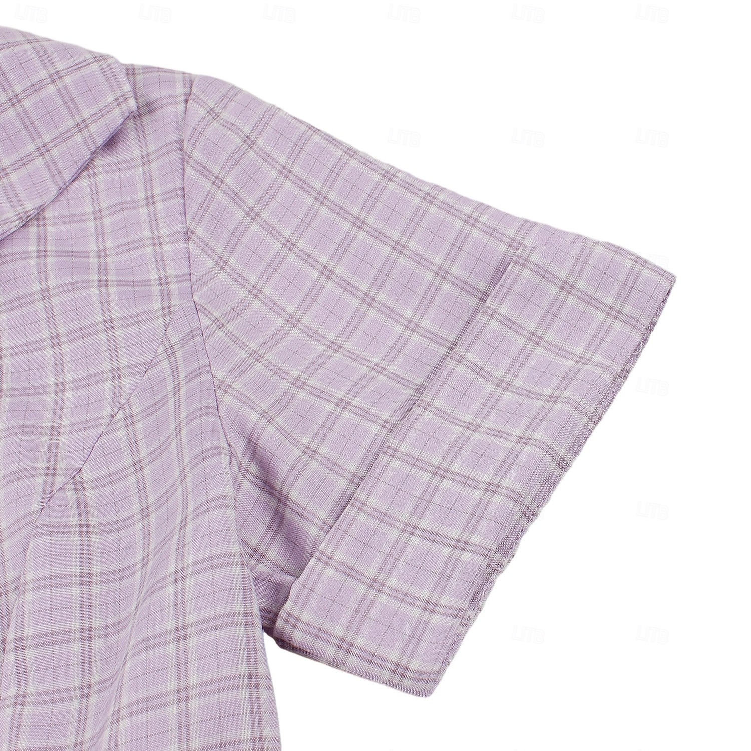 1950s Retro Vintage Midi Dress Short Sleeves With Belt Checkered / Gingham Square Neck Fancy Dress Women's Casual Dailywear Tea Party Adults' Dress Spring & Summer 2026 - $47.99 –P5