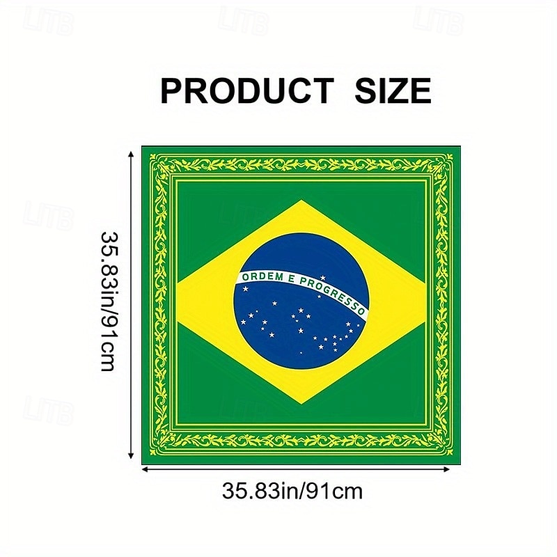 USA:s 250-årsjubileum, USA Kanada, världsfotbollsflagga, tryckt bandana för män och kvinnor, fyrkantig huvudduk, pannband, huvudband, utomhustillbehör för jublande fans 2026 - $13.49 –P7