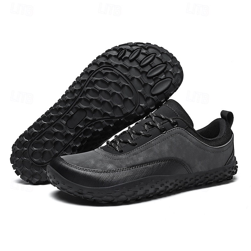 Groene herenwandelschoenen, veterschoenen voor buiten, stevige wandelschoenen met antislipzool voor reizen, kamperen en dagelijks gebruik. 2026 - $42.99 –P4